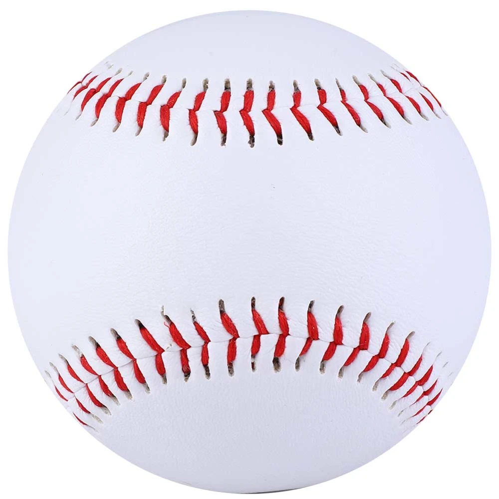 9inch White Base Ball Baseball Practice Trainning Softball Sport Team Game PVC