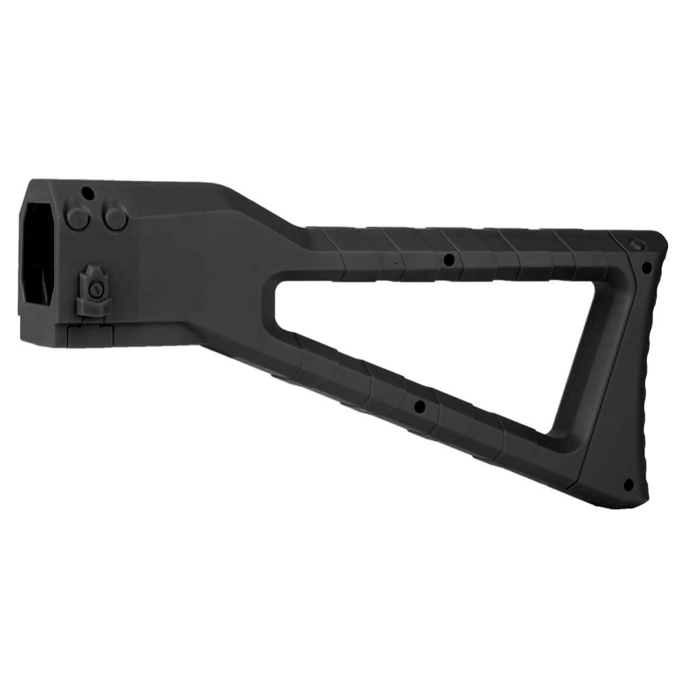 Durable Toy Gun Airsoft Butt Shockproof Tail Bracket Outdoor Shooting Game Accessory Black