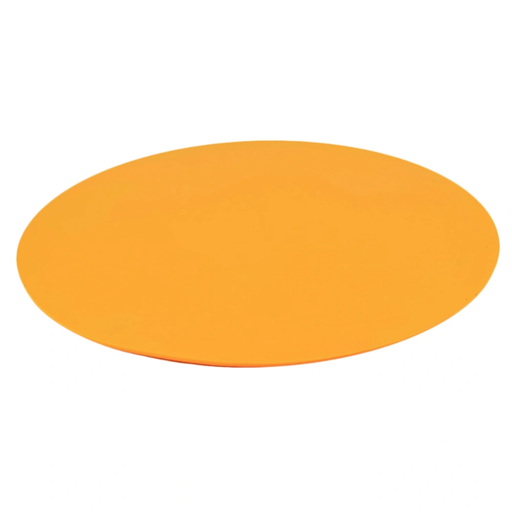 Sport Soccer Football Rugby Speed Training Disc Cone Cross Track Space Marker Yellow