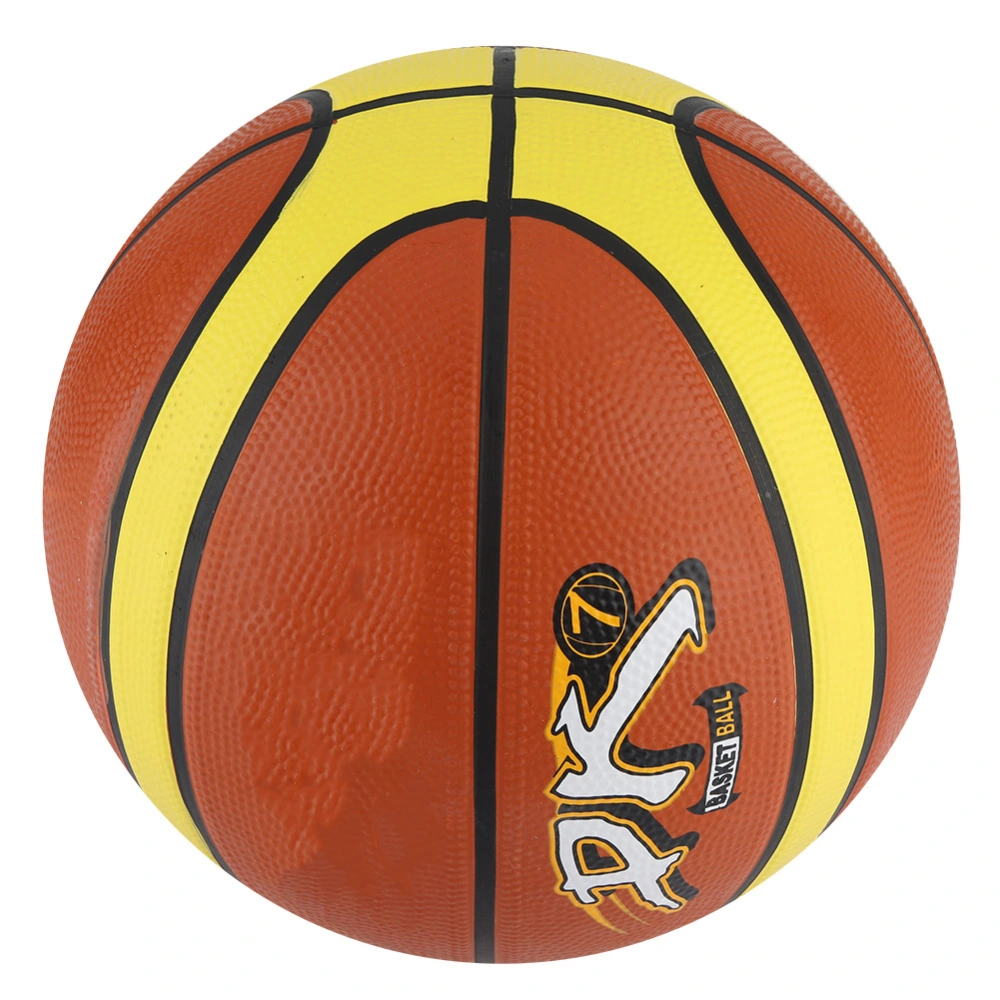 Mini Colorful Adults Children Basketball Inflatable Rubber Miniball Sporting Game Ball