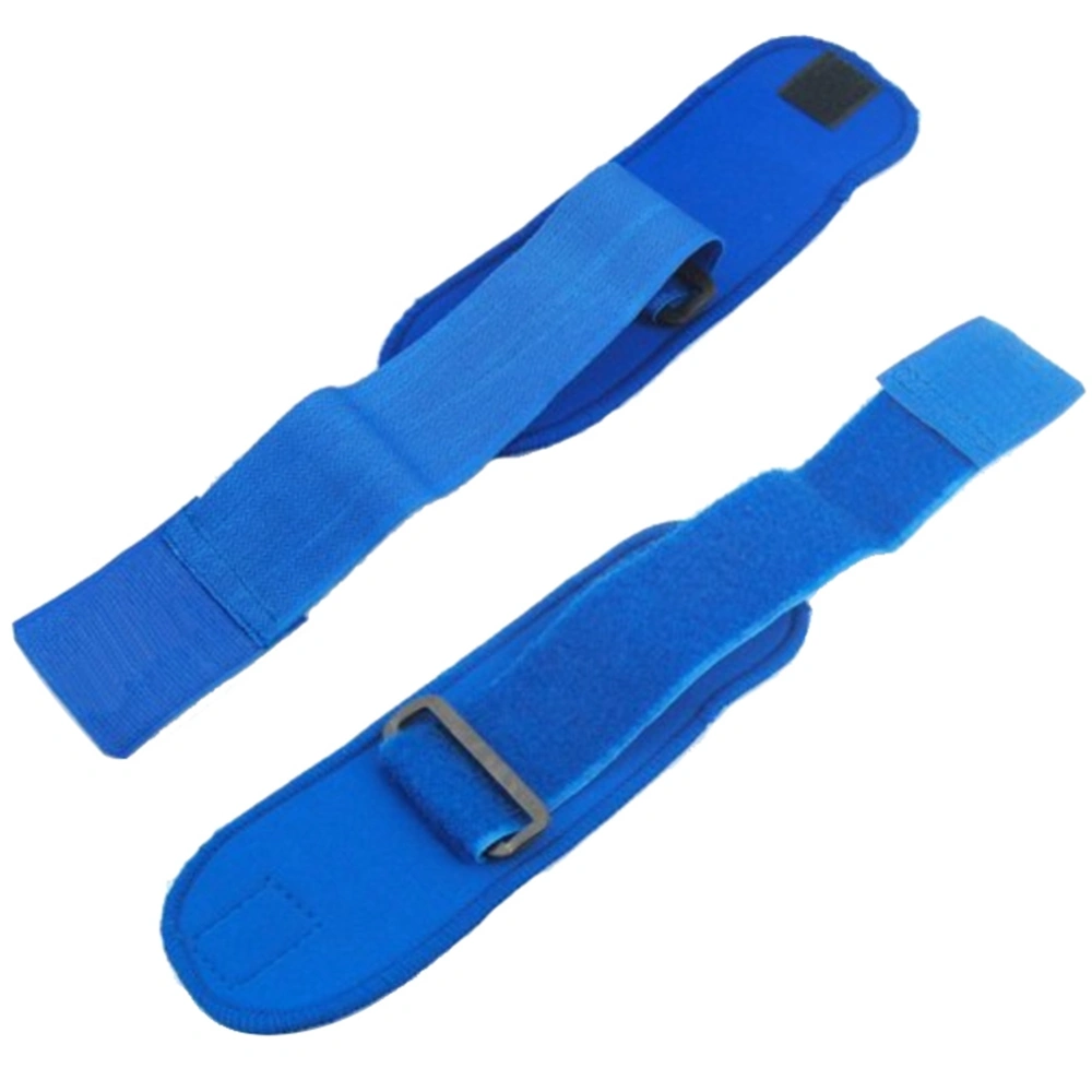 2 Pcs Adjustable Breathable Sports Running Cycling Wrist Guard Wrap Protector (Blue)