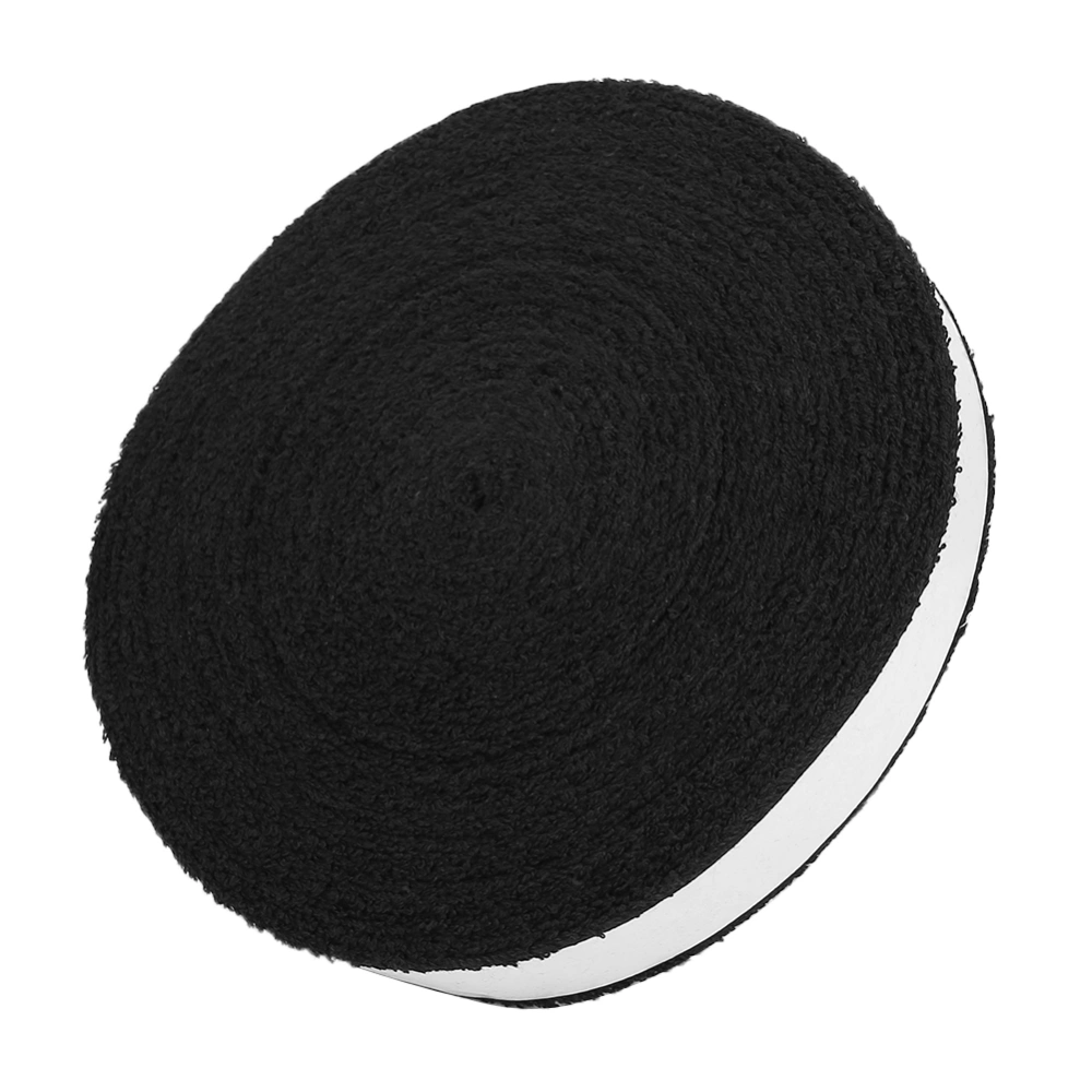 badminton tennis racquet racket big reel towel grip roll overgrip sweatband tape wraps black