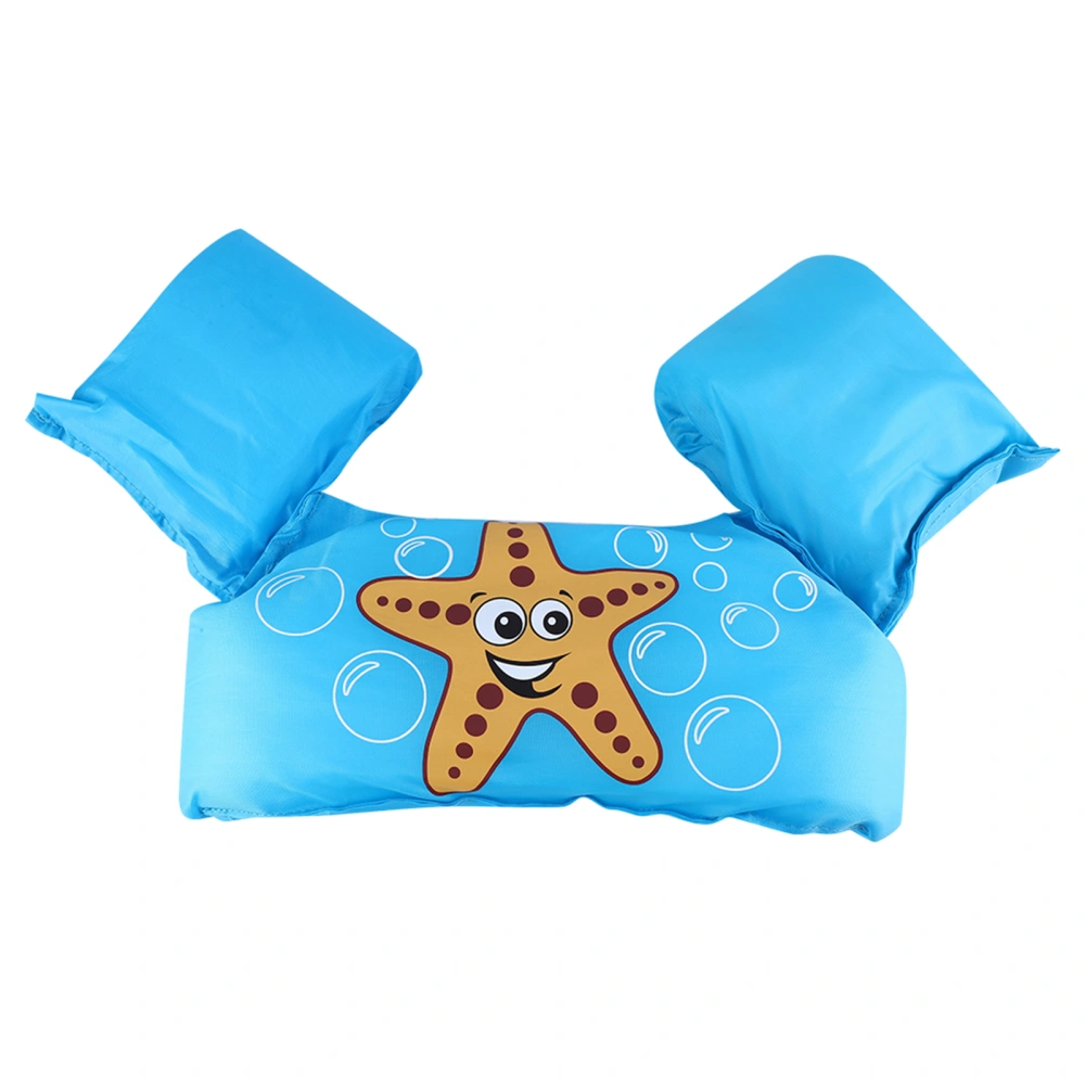 Starfish Pattern Kids Children Inflatable Safety Swimming Training Vest Floating Sleeves