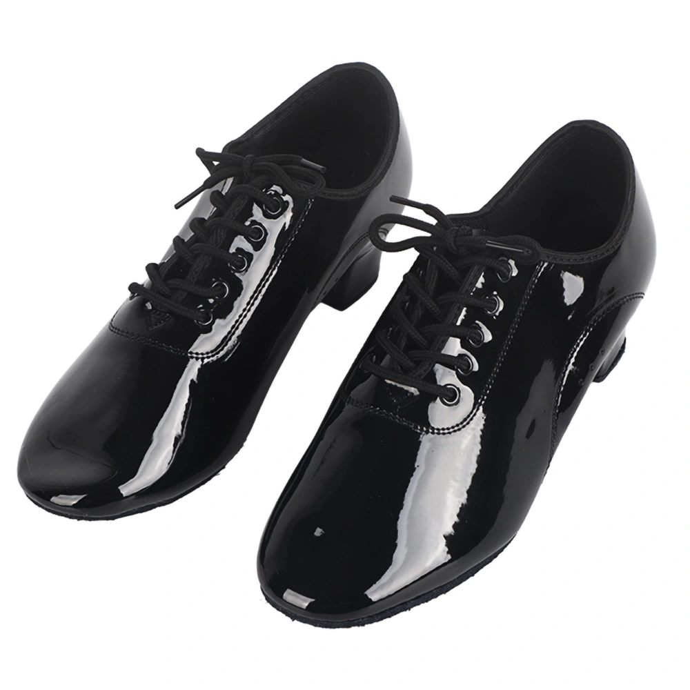 Soft Comfortable Latin Shoes Fashion Dance Shoe for Men PU Leather 41