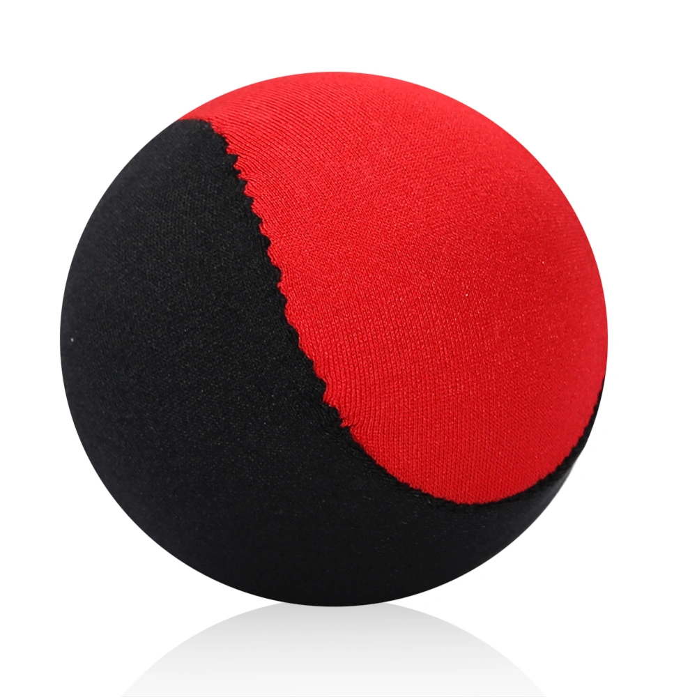 Water Bouncing Ball Outdoor Pool Beach Bouncing Sports Game Toy for Family Friends Black+Red