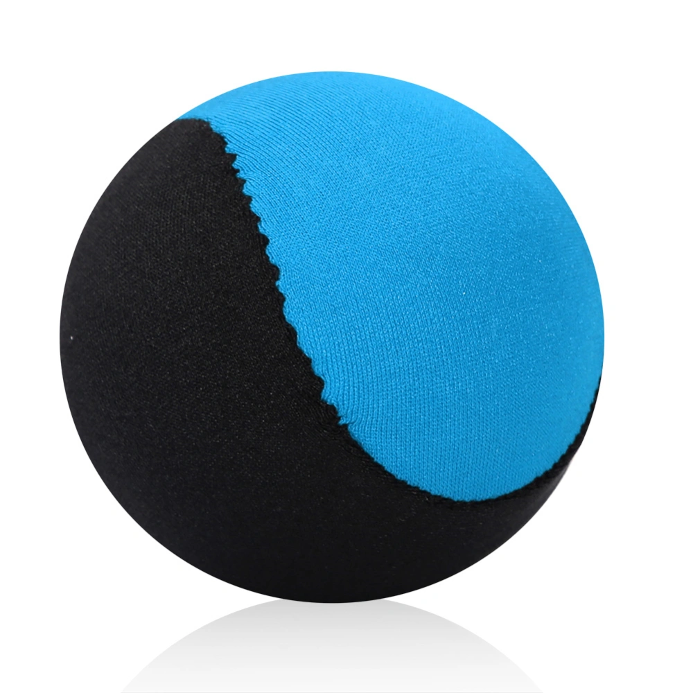 Water Bouncing Ball Outdoor Pool Beach Bouncing Sports Game Toy for Family Friends Black+Blue