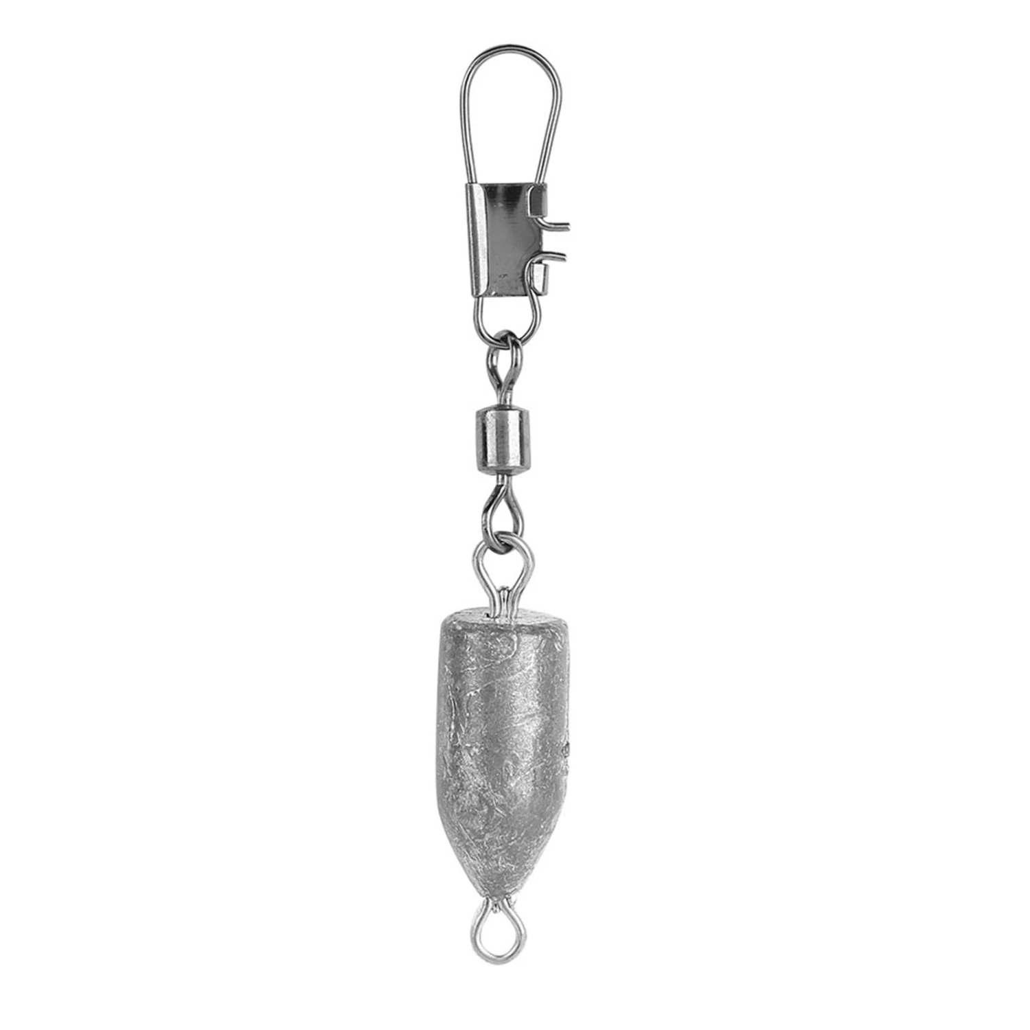 Anti Dust Durable Sinkers Weights Bullet Shaped Fishing Sinker Tackle 25g