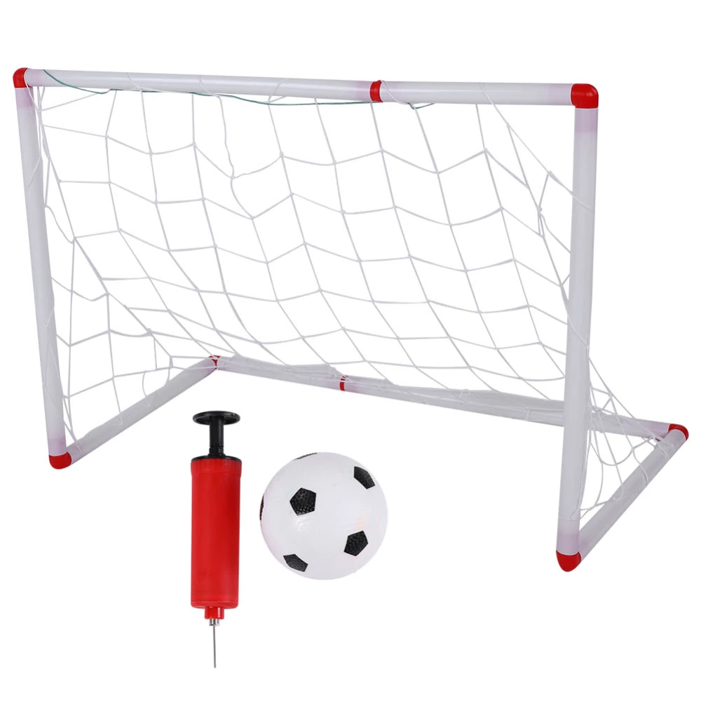 Assemble Children Football Goal and Soccer Net Portable Outdoor Sport Kids Training Toy