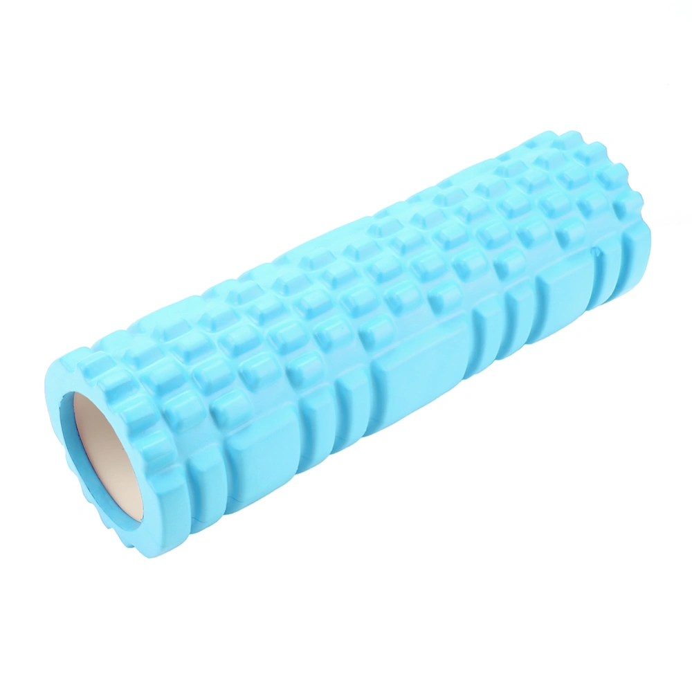 Mini Hollow Yoga Roller Exercise Fitness Roller Physio Workout Yoga Massage Column (Blue)