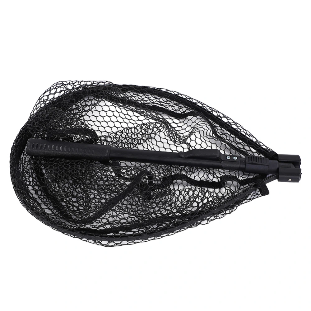 Portable Aluminum Alloy Fast Folding Fly Fishing Hand Dip Net Fishing Gear Equipment