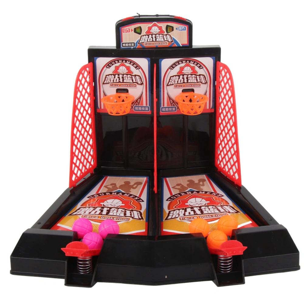 Kids Intelligence Toy Tabletop Game Desktop Basketball Toys Set Adult