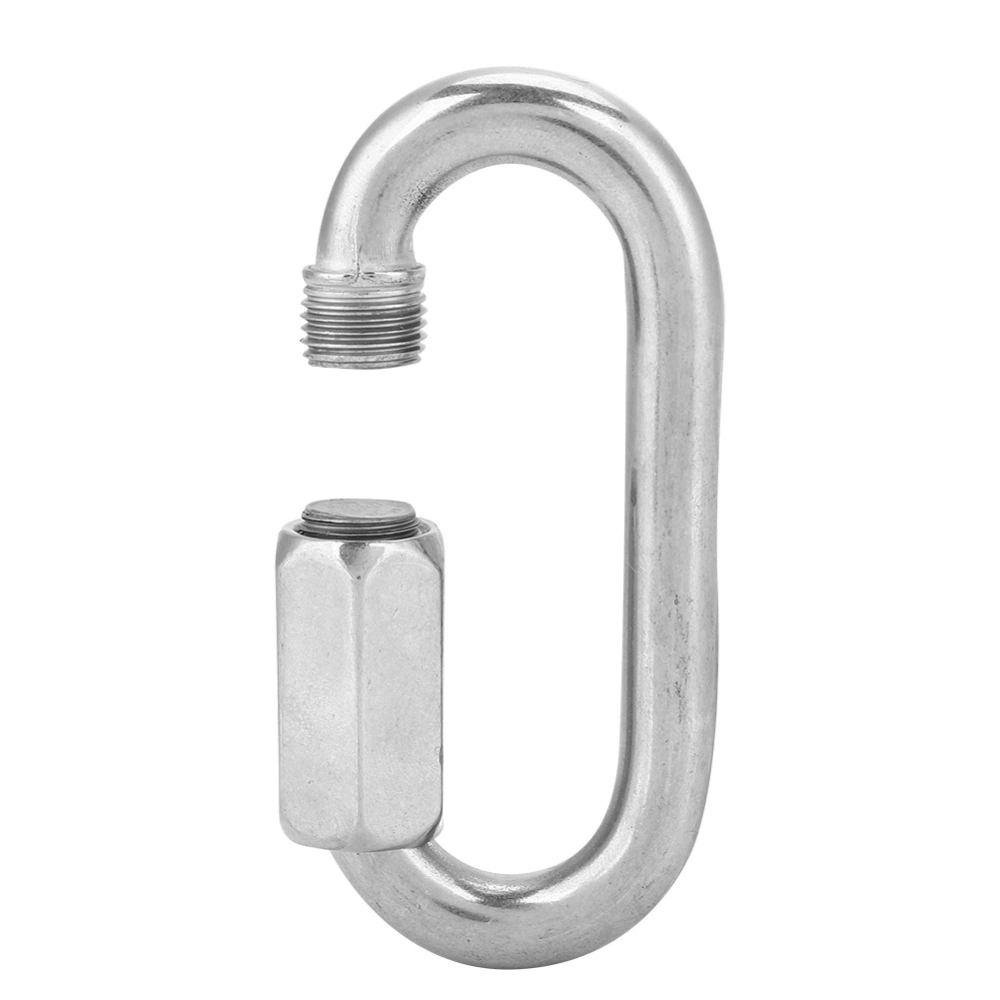 Durable Stainless Steel Mellon Locks Outdoor Safe Quickdraw Carabiner for Climbing 0035