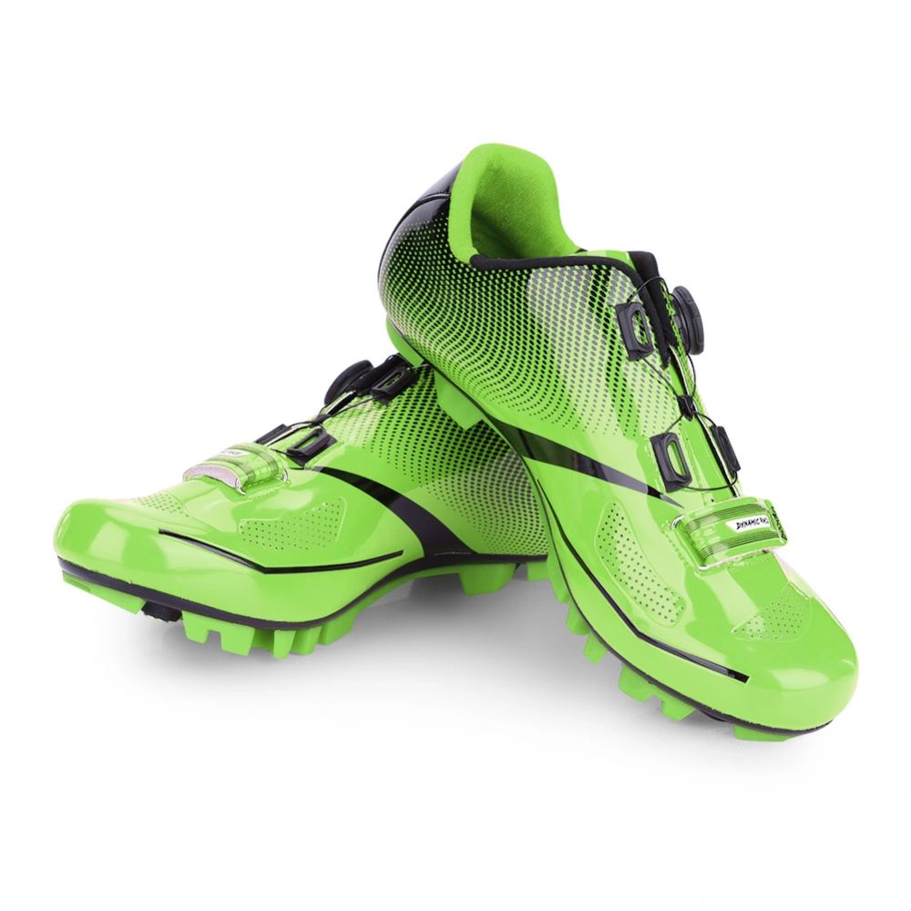 BOODUN 1 Pair Breathable Mountain Bike AntiSkid Cycling Shoes Men Adult Green 42