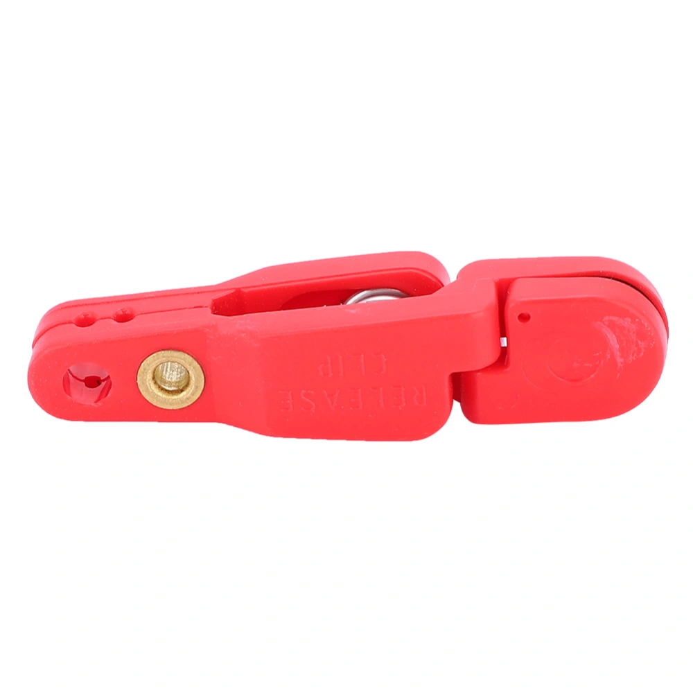 Snap Release Clip for Weight Planer Board Outrigger Downrigger Power Grip (red)