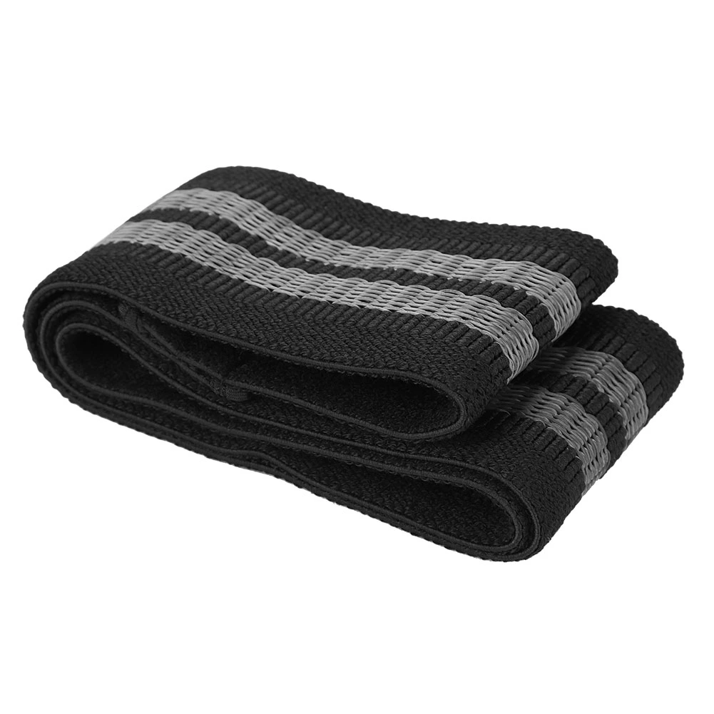 Resistance Hip Glute Exercise Bands for Training Thighs Legs Fitness (Black, S)