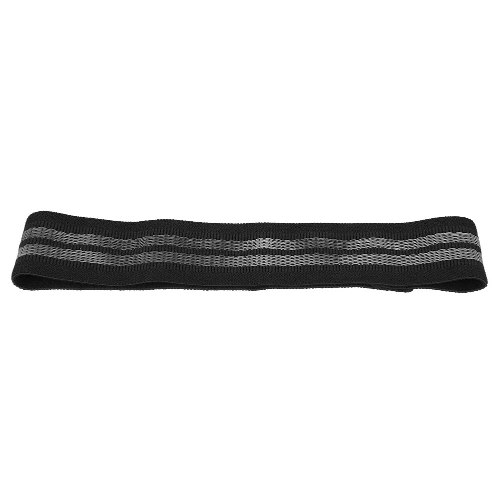 Resistance Hip Glute Exercise Bands for Training Thighs Legs Fitness (Black, S)