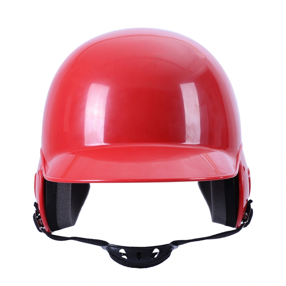 Base Ball Batting Helmet for Baseball Matches Competition Training Exercises (Red)