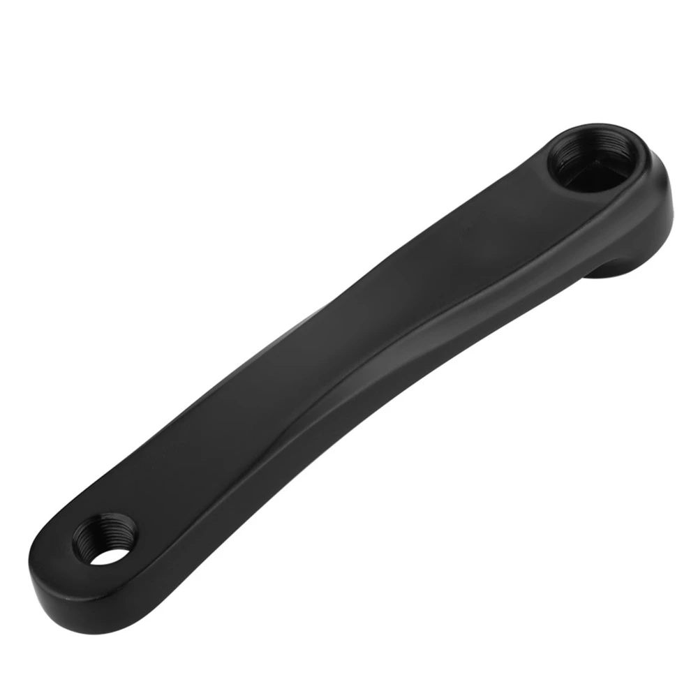 170mm Bike Aluminum Alloy Left Single Chain Crank Arm Replacement (Black Square Hole)