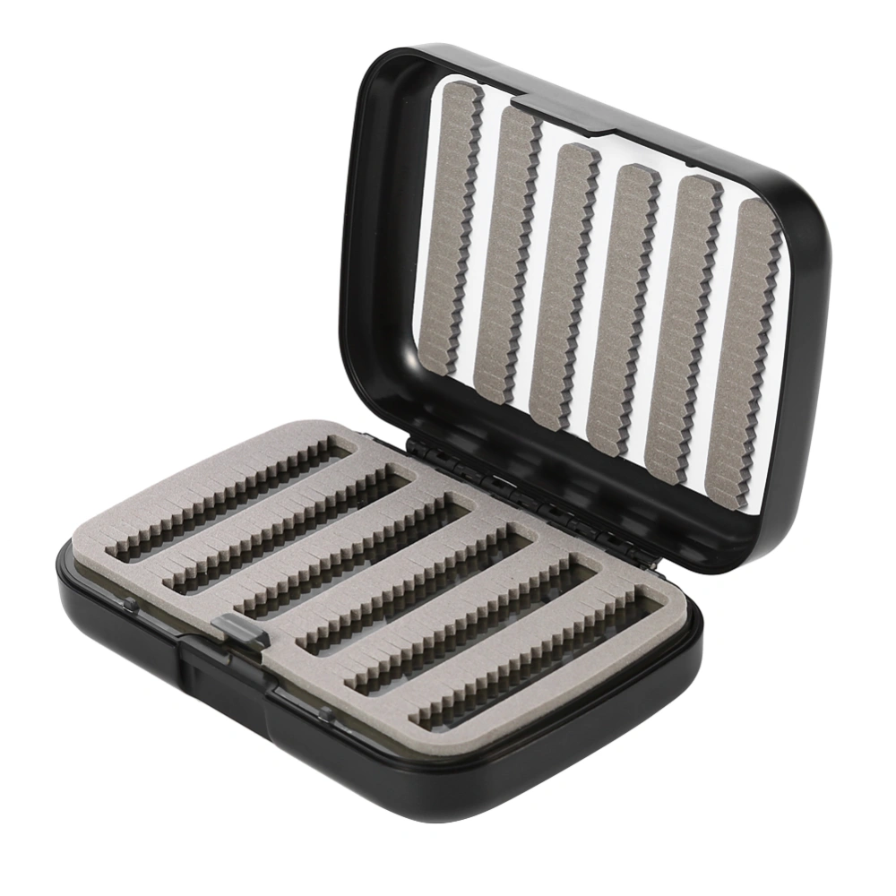 Durable Thickened Waterproof Fly Fishing Bait Lure Hook Tackle Box Storage Case(A)