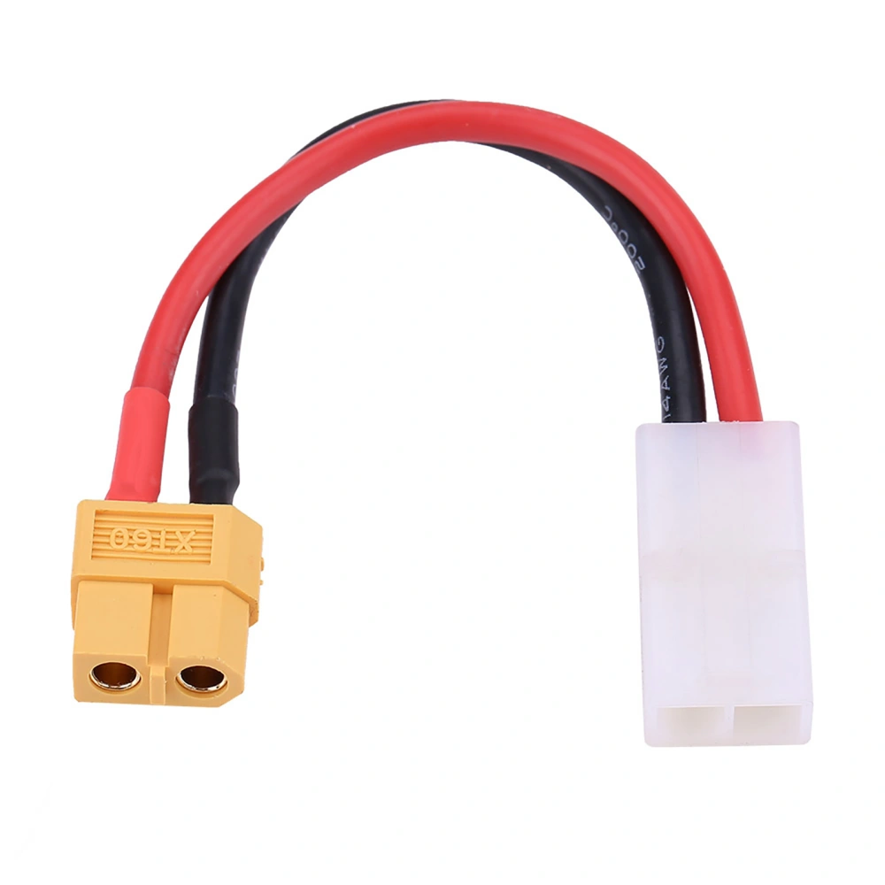 XT60 Female to Large for Tamiya Female Connector Adapter 14AGW Silicone Cable RC Accessory