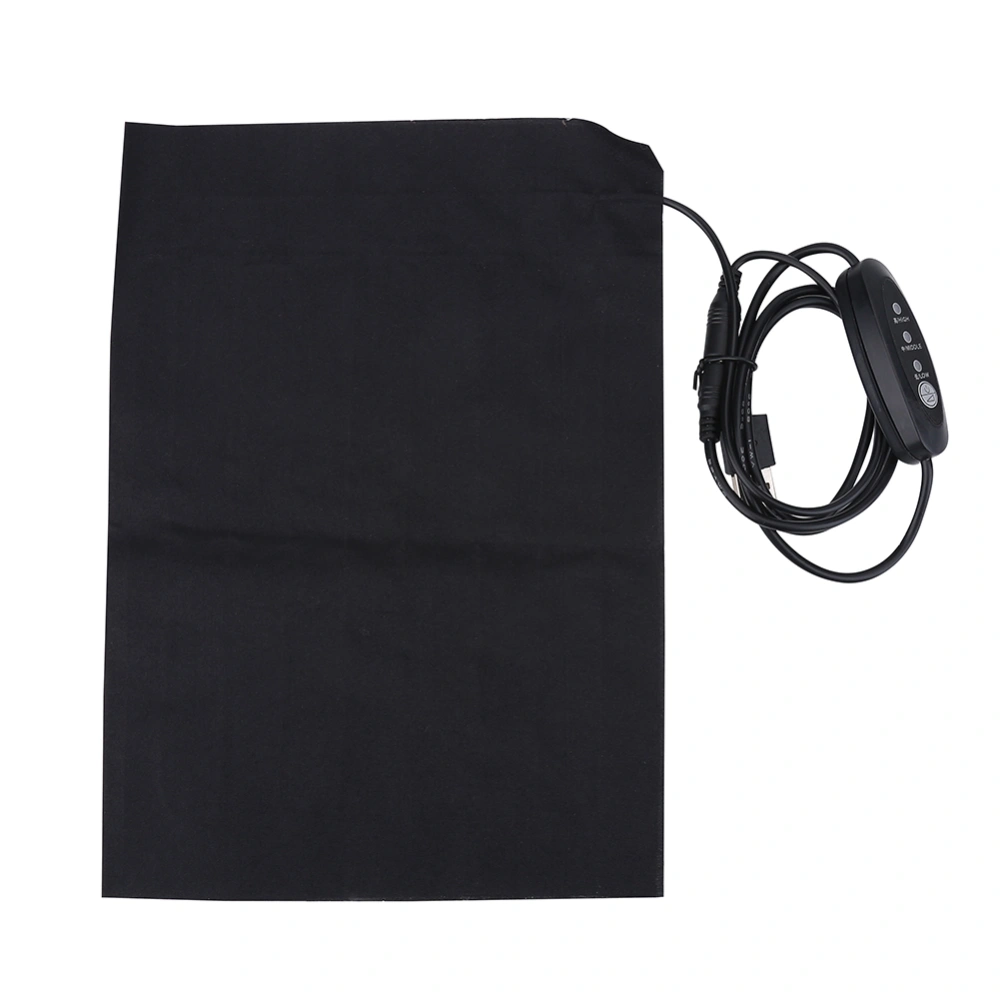 5V 2A Lightweight Electric USB Heating Heated Pad Accessory for Outdoor & Indoor