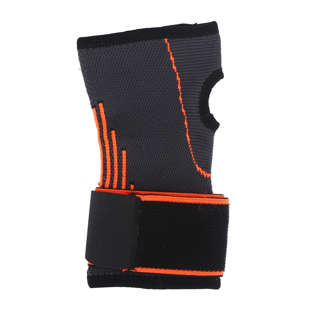 Wrist Tension Support Brace Adjustable Wrist Sleeve Warp Guard with Thumb Loop