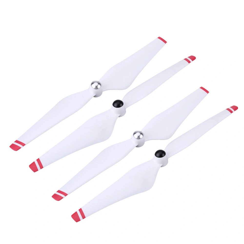 2 Pairs 9450 CW CCW Propellers Blades Accessory for DJI Phantom2/3 Quadcopter (White Red)