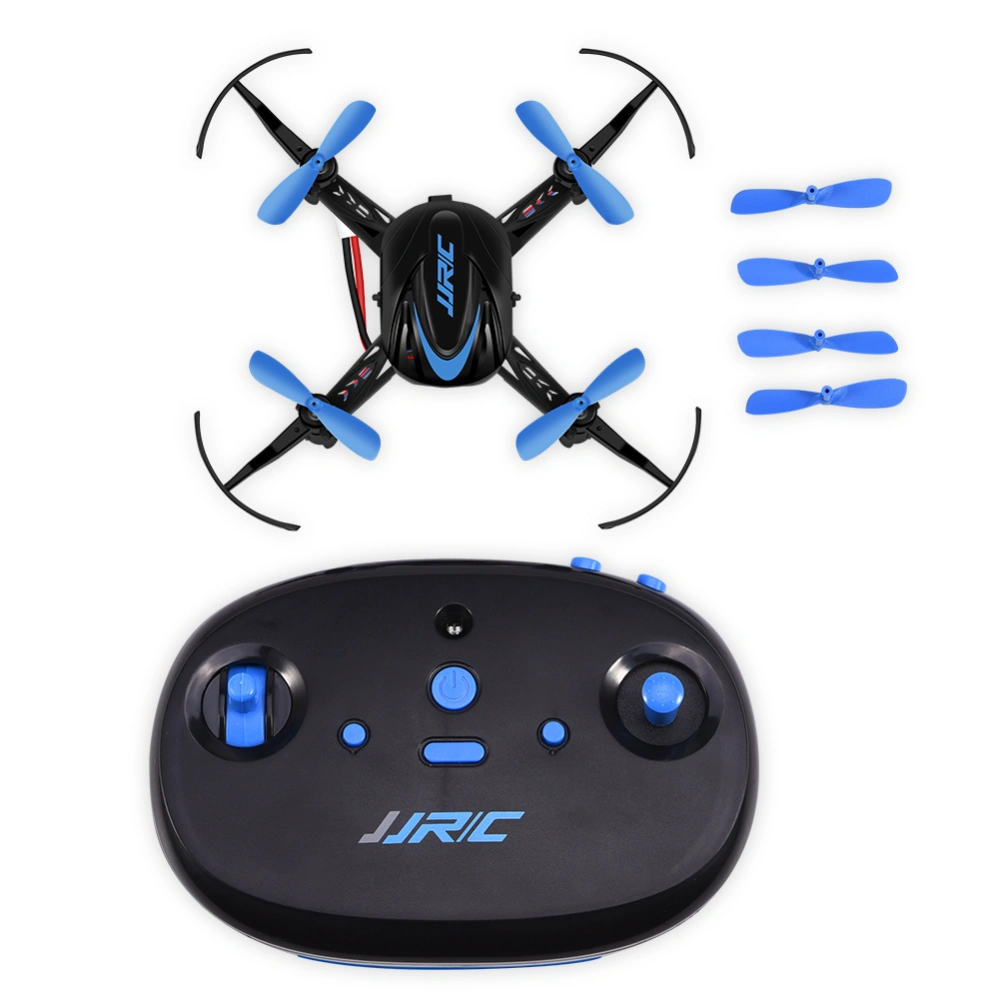 Mini RC Drone Quadcopter 360 Degrees Rolling Infrared Remote Control Toy Blue