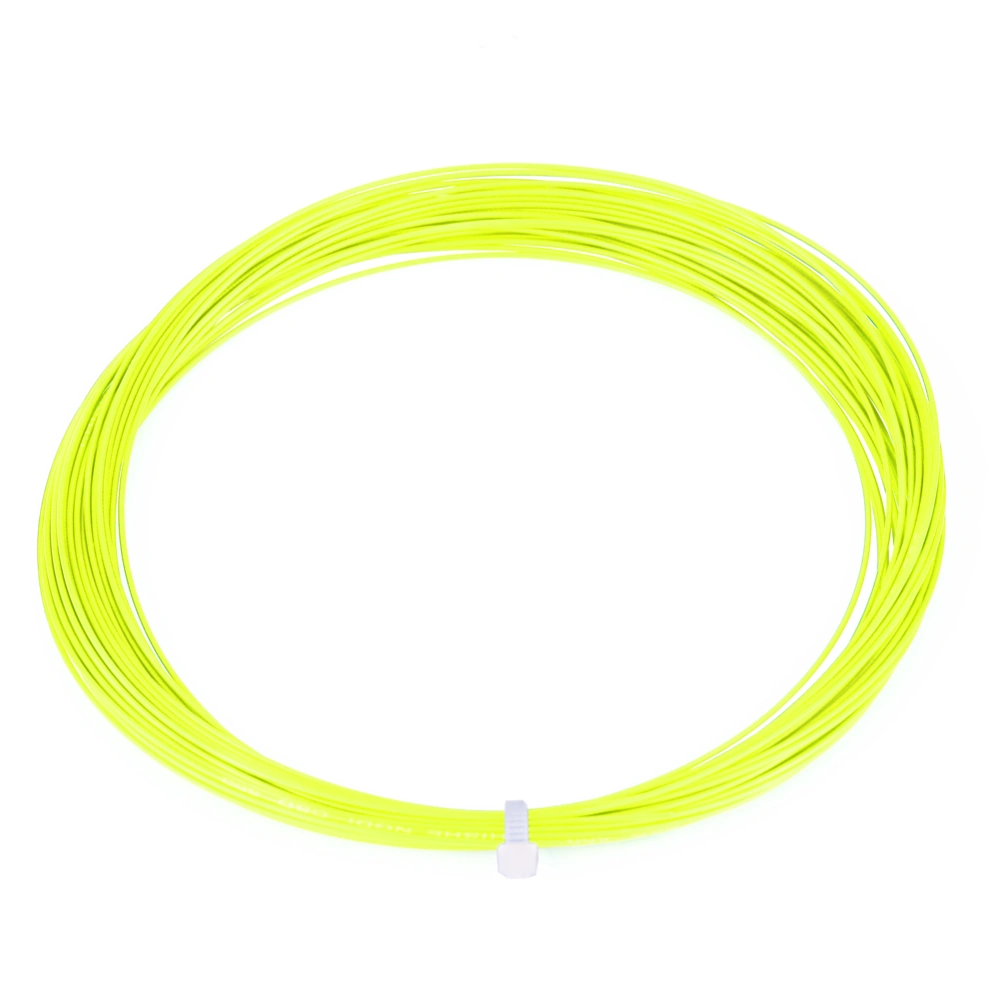 10m Durable Nylon High Flexibility Badminton Racket Racquet String Line(Fluorescent Green)