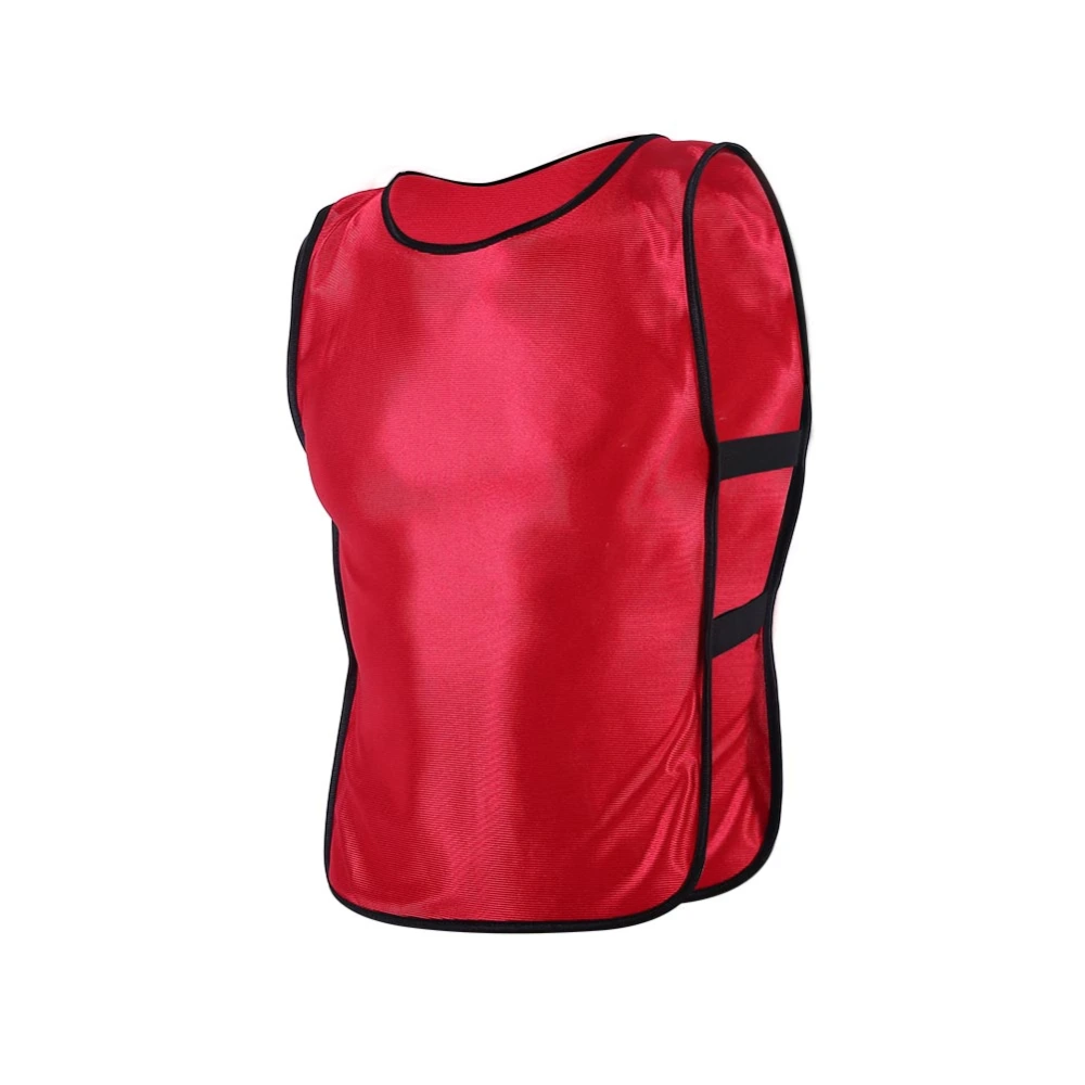 Children Waistcoat Vest Jacket for Outdoor Sports Football Training(Red)