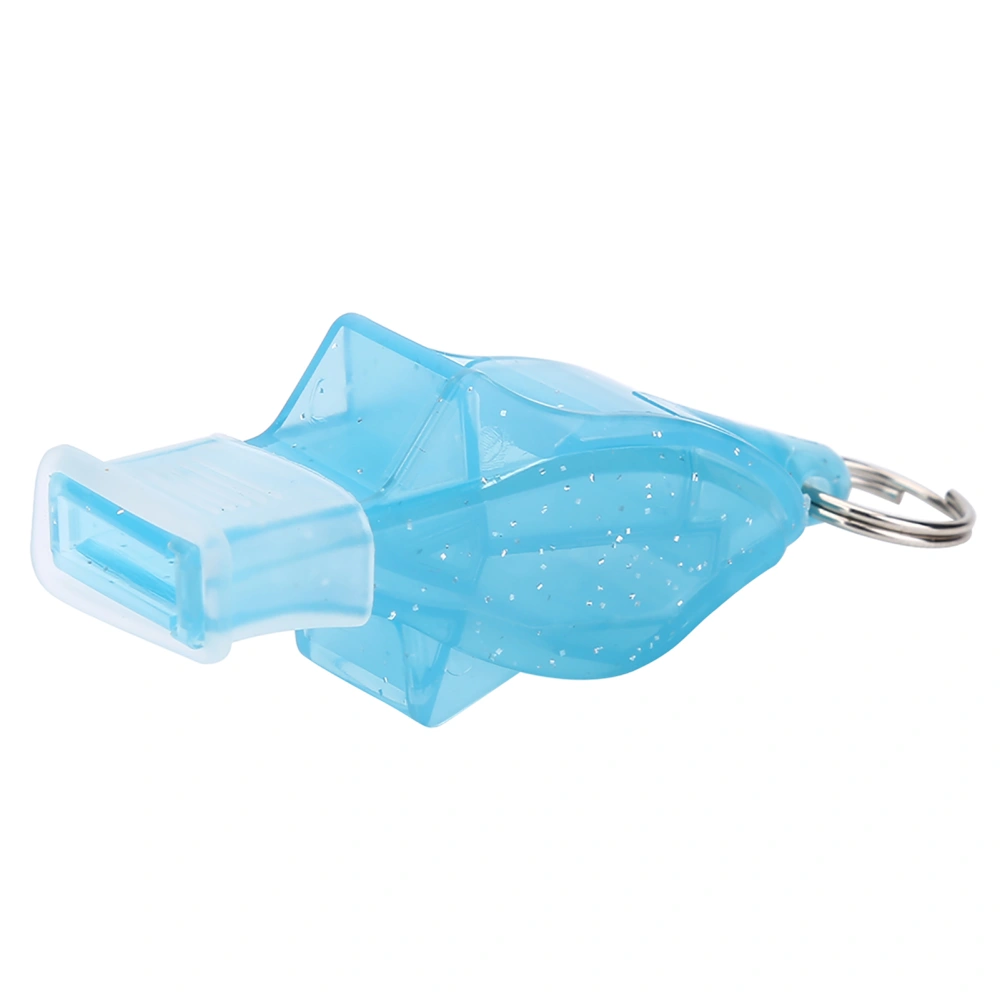 Basketball Football Soccer Referee Whistle Emergency Survival Lifesaving Whistles (Light Blue)