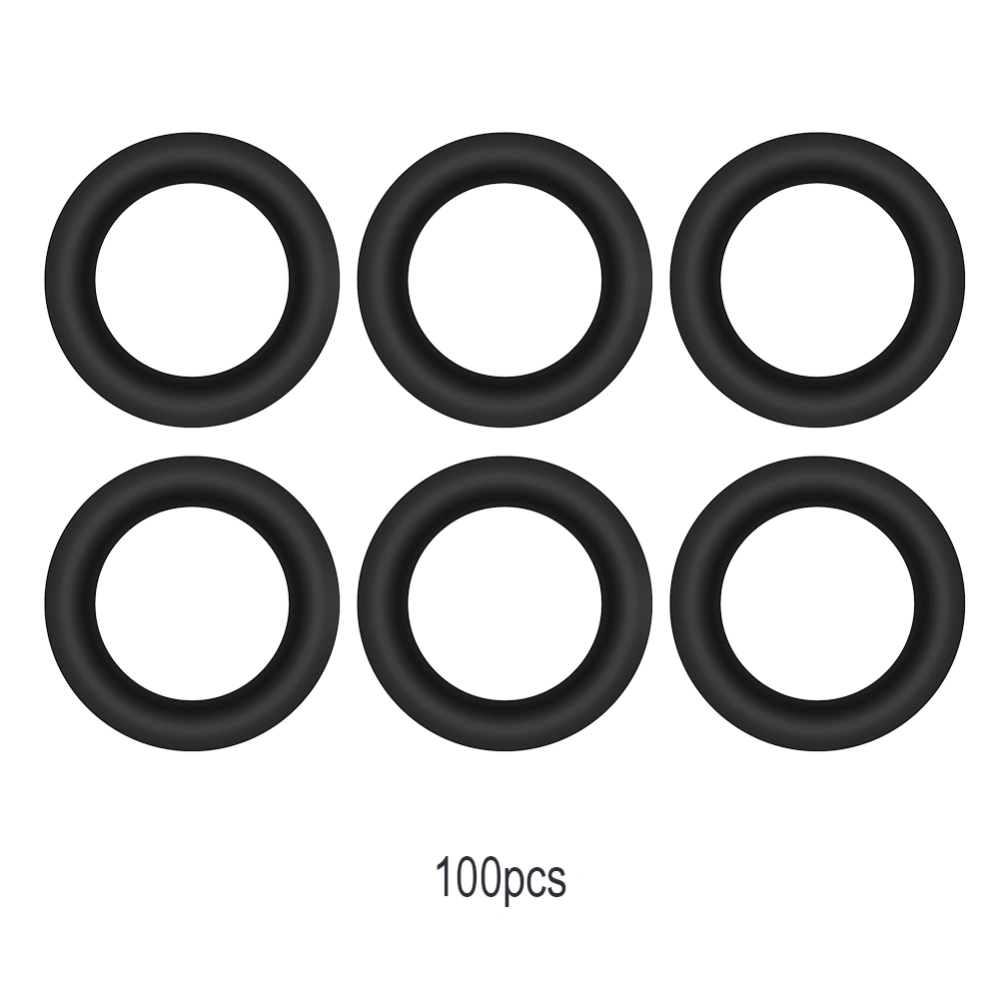 100PCS/Bag Rubber Ring Washer for Fishing Bite Alarm Fishing Rod Connector Accessory Tackle