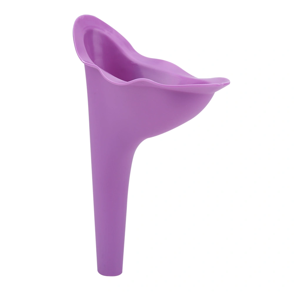 New Female Women Travel Camping Toilet Accessories Outdoor Portable Urinal Funnel (Purple)