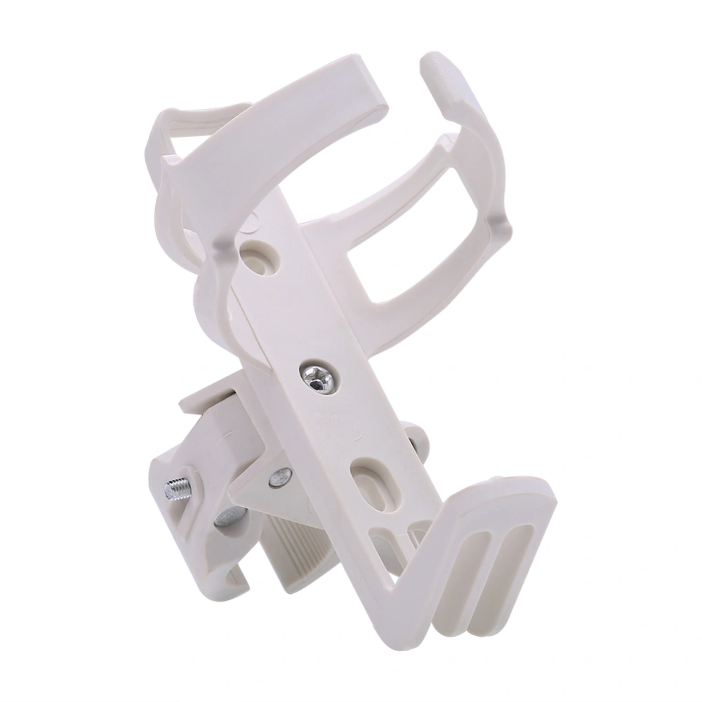 Outdoor Mountain Bike Cycling Bicycle Handle Bar Water Bottle Cup Rack Holder Cage White