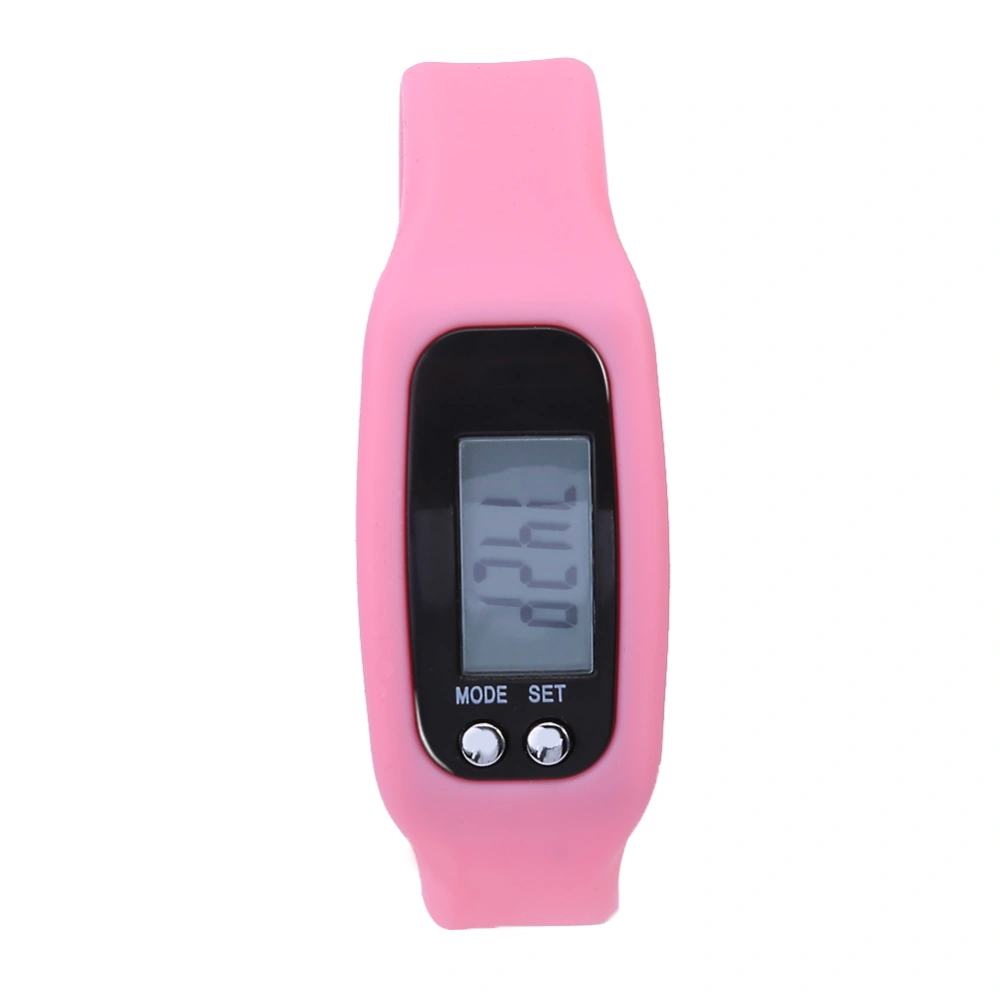 Smart Bracelet Watch Wristband Calorie Counter Pedometer Sports Fitness (Pink)