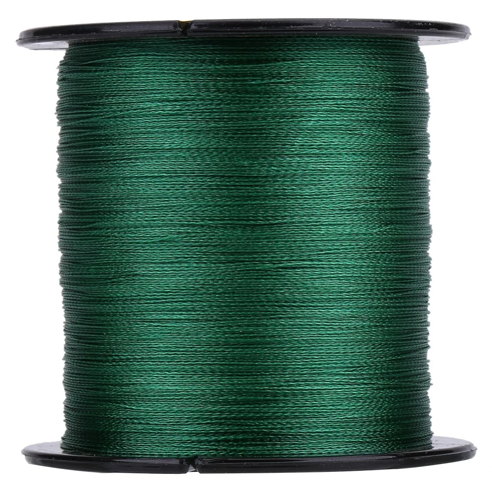 1pc 300m PE Braided 4 Strands Super Strong Fishing Lines Multifilament Fish Rope Cord Green