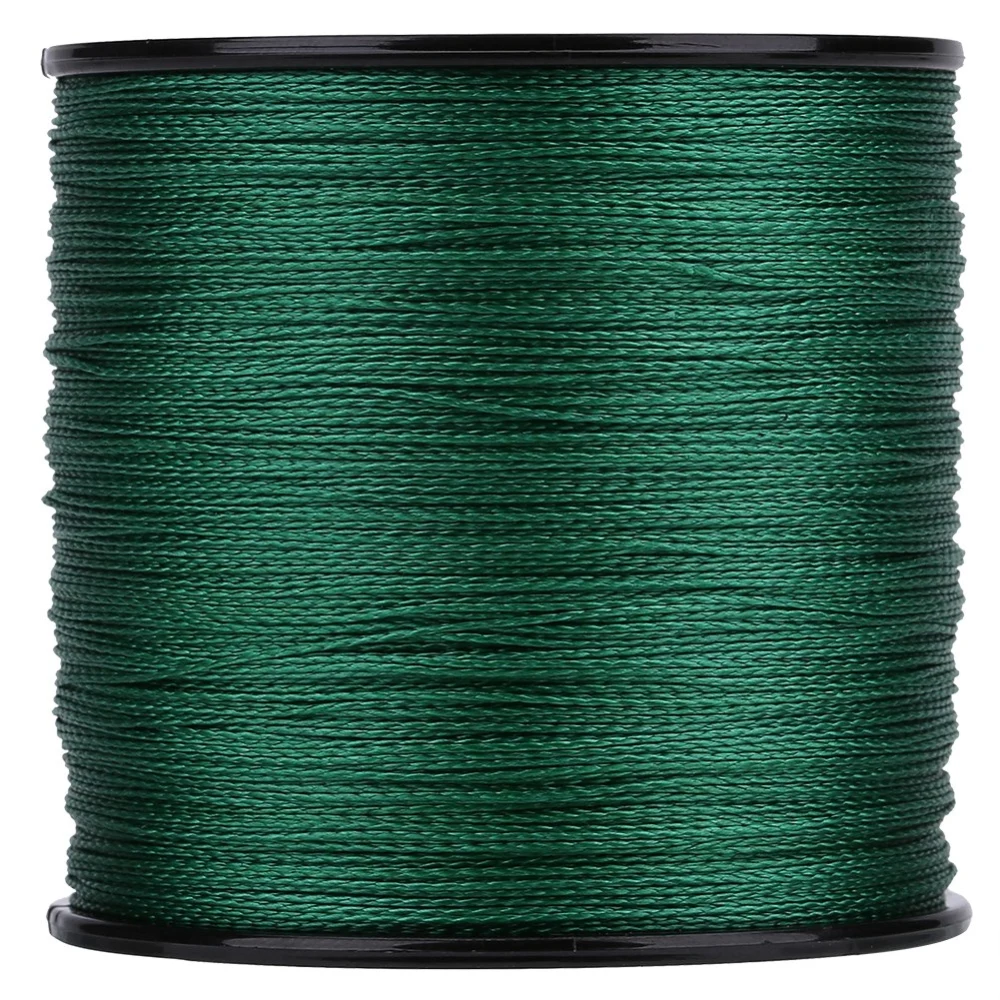 1pc 300m PE Braided 4 Strands Super Strong Fishing Lines Multifilament Fish Rope Cord Green