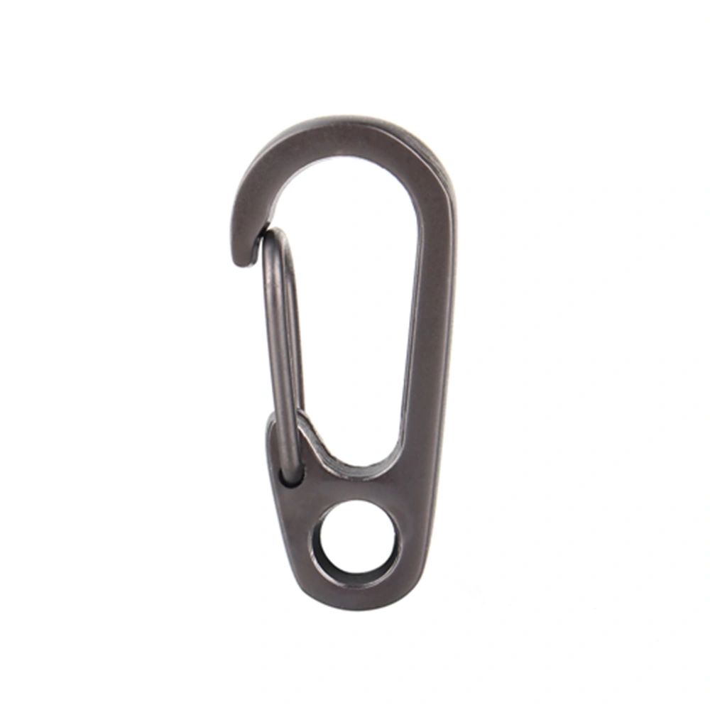 Outdoor Camping Hiking Carabiner Hook Stainless Steel Keychain Buckle