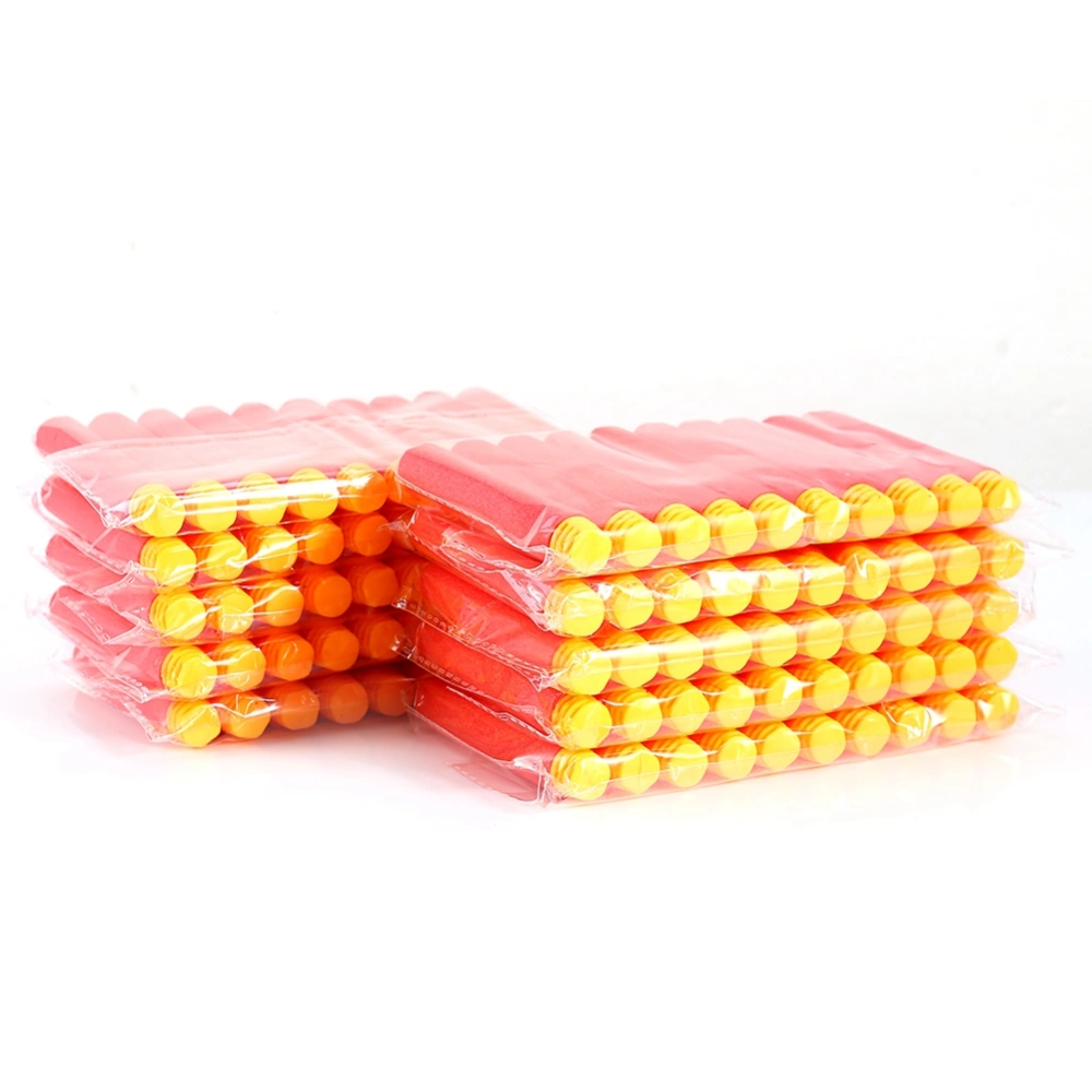 10PCs Kids Refill Toy Gun Bullets Darts Blasters Elite EVA Red