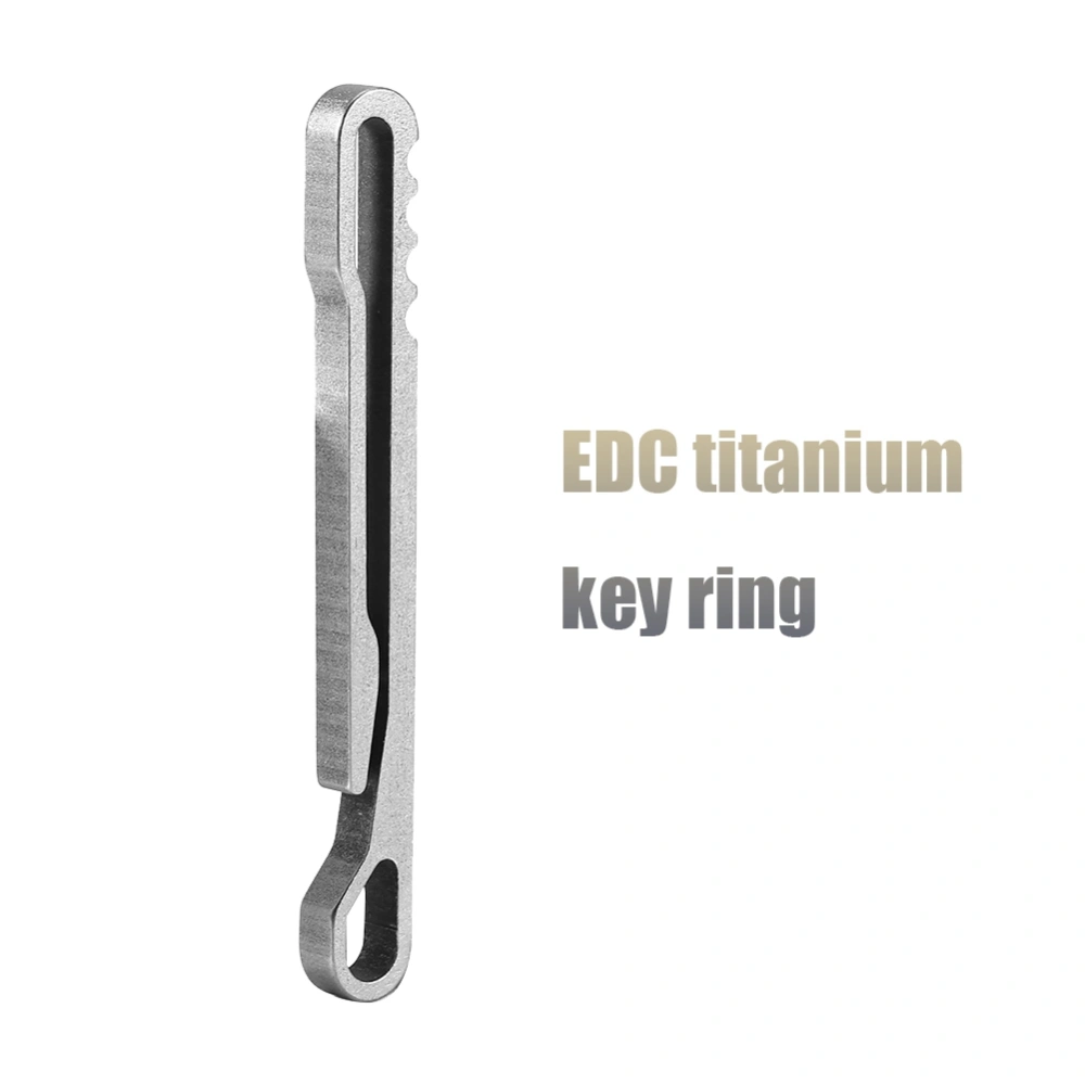 Titanium Alloy Hanging Buckle Keychain Belt Hook