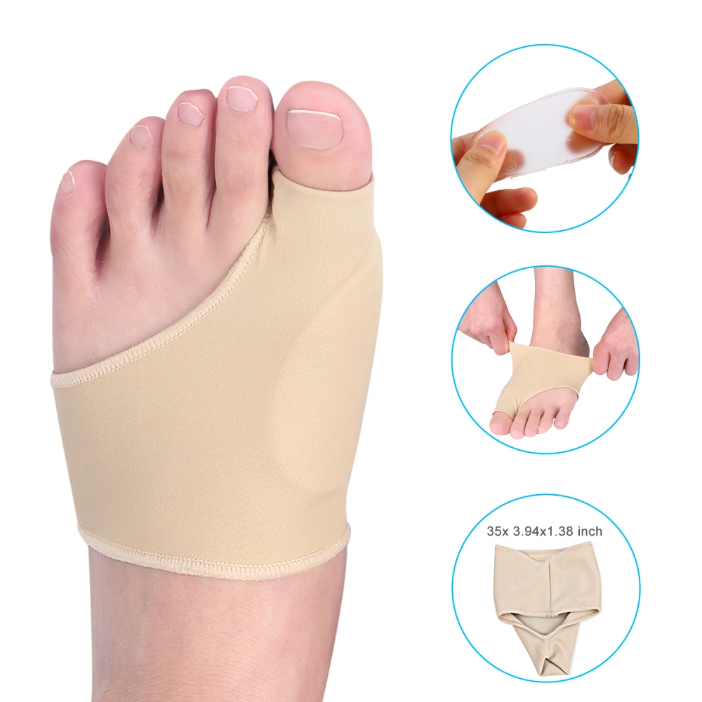 Bunion Sleeve Protector Metatarsal Toe Pad Forefoot Cushion Socks Bunion Booties