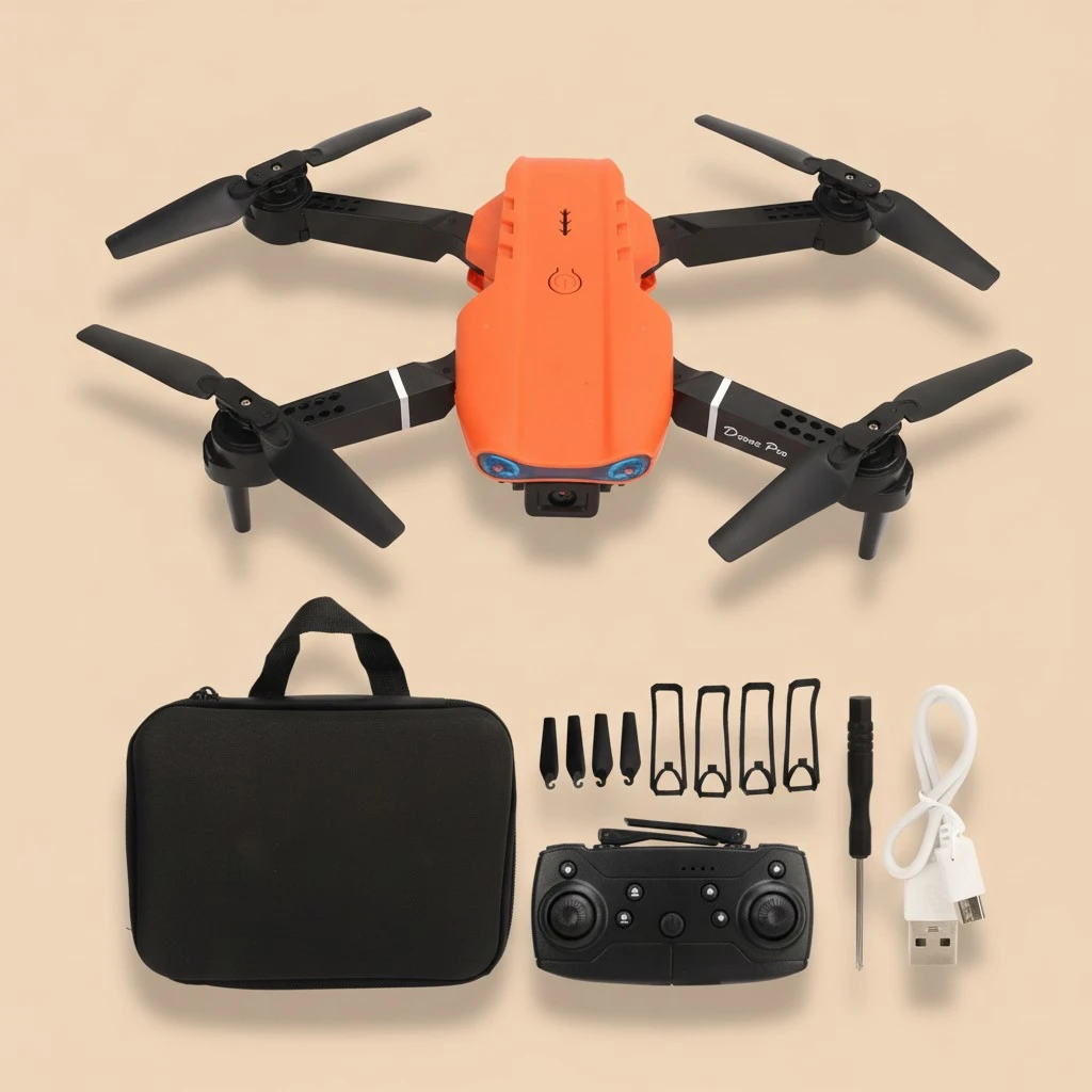 E99 Dual Camera 4K HD Aerial Drone Intelligent Obstacle Avoidance WiFi Remote Control Aircraft