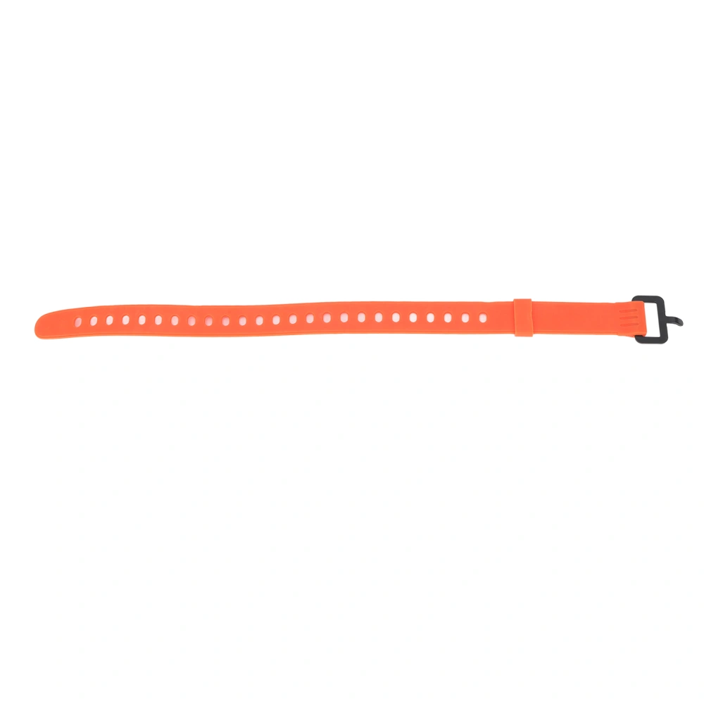 Reliable Tension Straps with Buckle Rubber and Stainless Steel Quick Unbundling Tension Straps for Luggage Orange