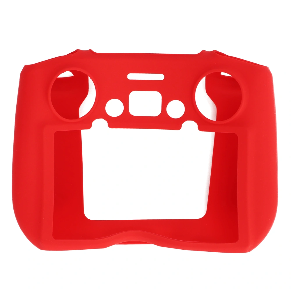 RC Drone Remote Control Case Silicone Scratch Resistant Dustproof for DJI Mini 3 Pro RC Remote Controller Red