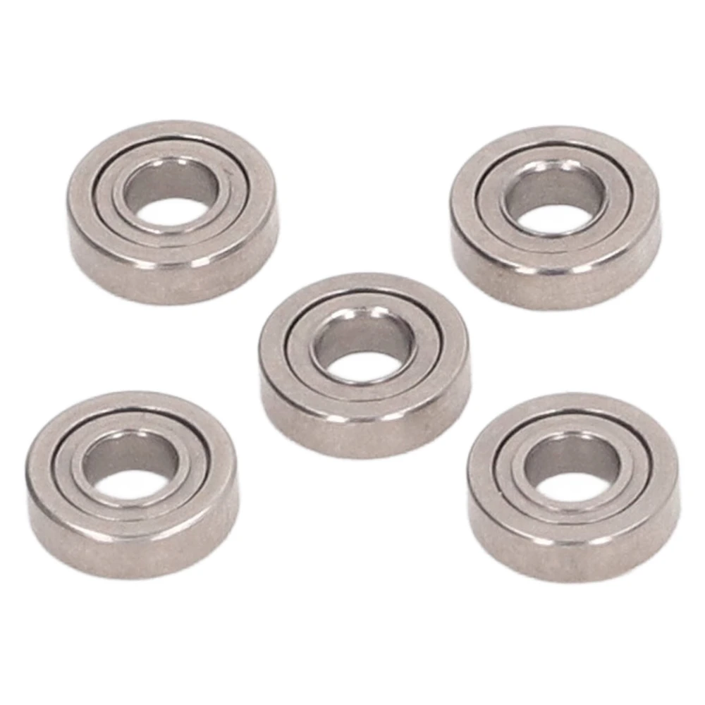 5PCS Remote Control Car Ball Bearing Stainless Steel Ball Bearings Car Accessory for WLtoys 284131 Silver