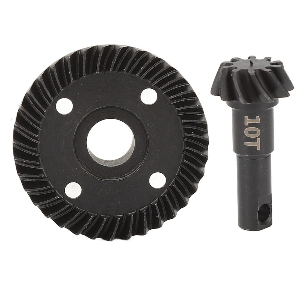 35T 10T RC Steel Diff Gear Metal Helical Diff Ring Pinion Gears Overdrive for 1/10 RC Crawler