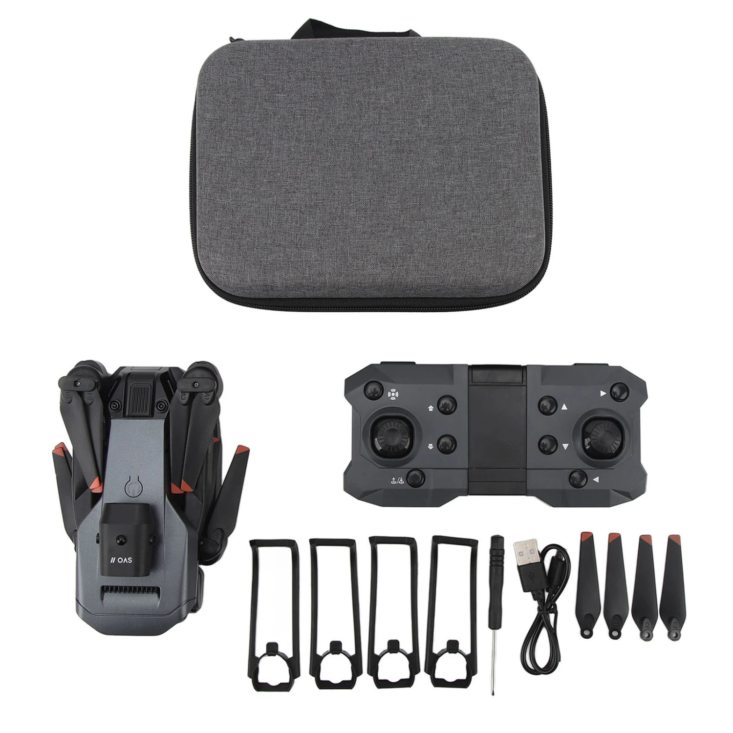 K6 Max Drone Triple Camera Obstacle Avoidance RC Drone HD Aerial Photography Folding Quadcopter