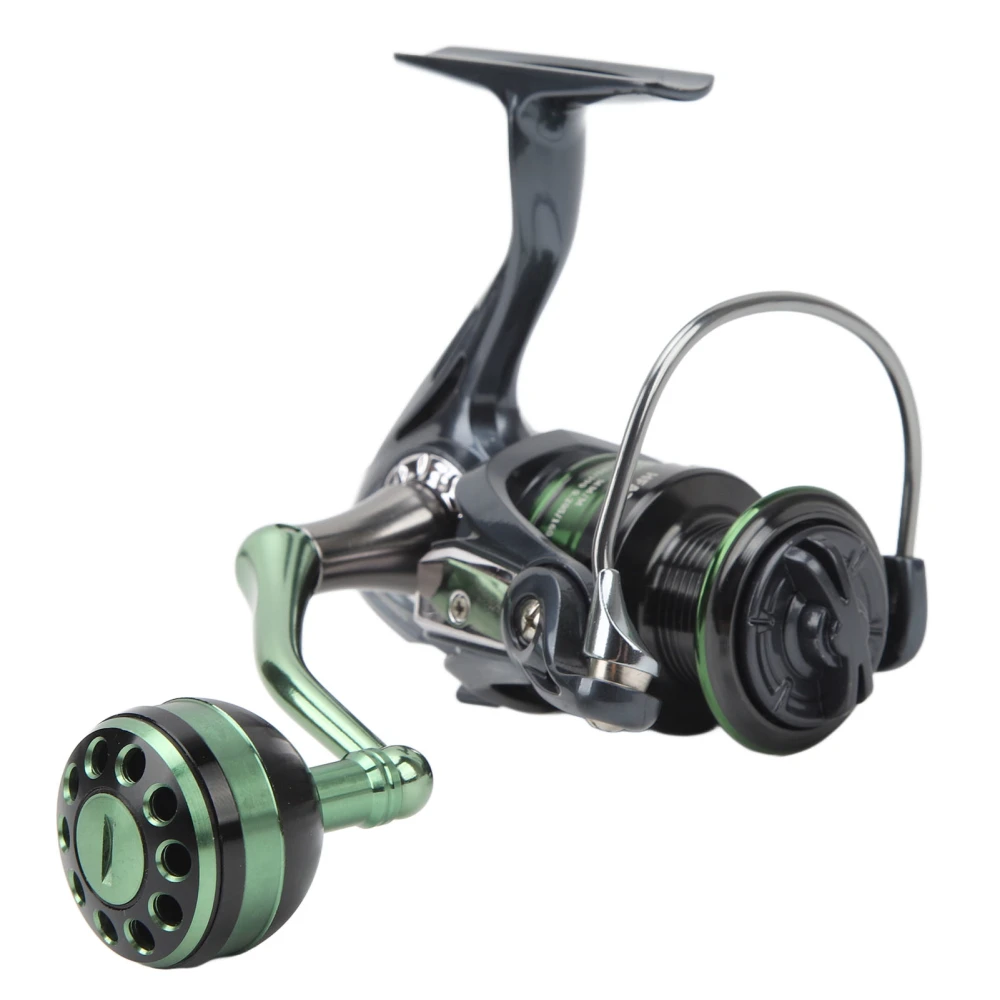 HFA2000 Full Metal Fishing Reels 5.2:1 Gear Ratio 13+1 Ball Bearings CNC Handle High Speed Powerful Seamless Baicaster Reels