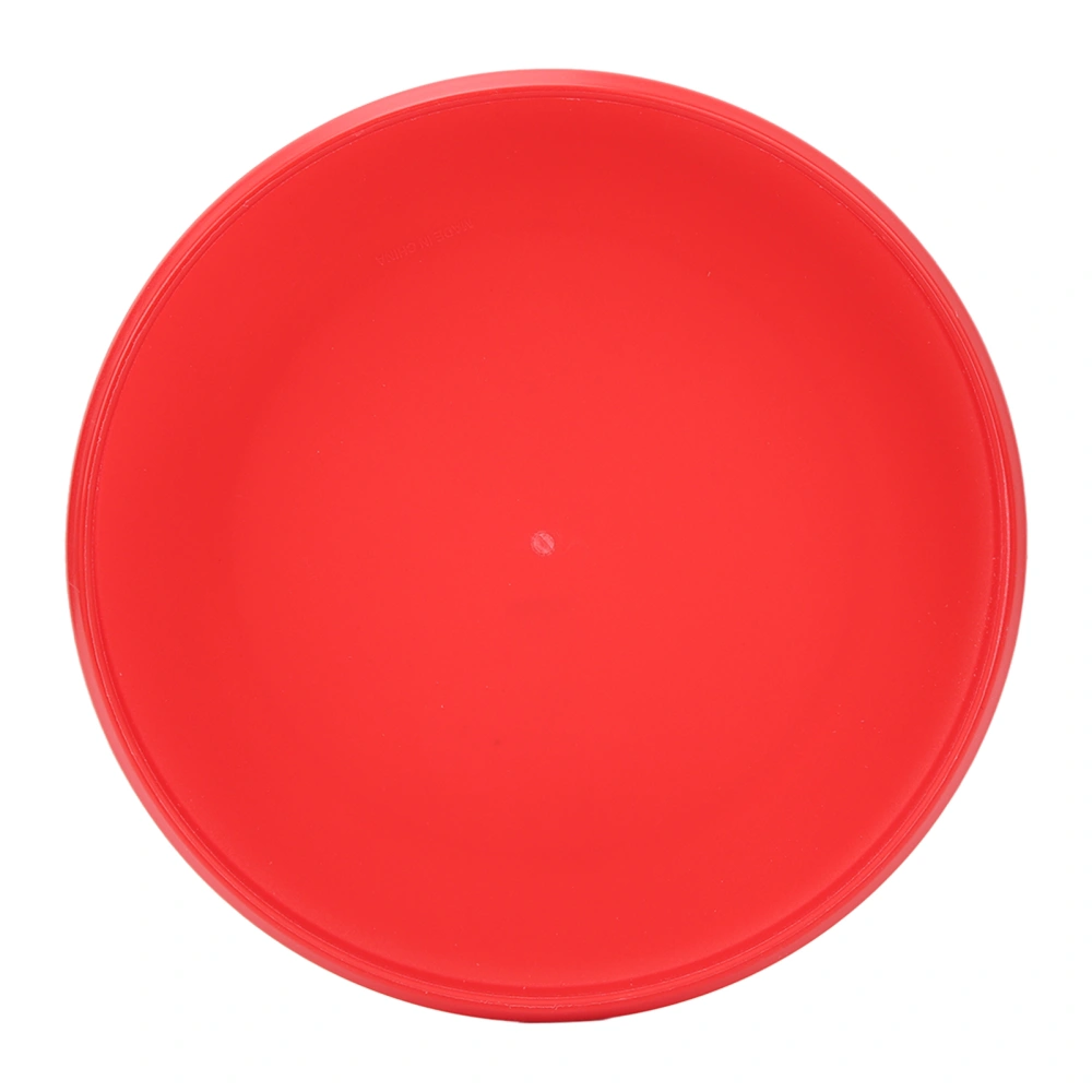 10.7in PE Sports Flying Disc for Adults Easy Catching Disc for Competitions Beach Backyard Lawn Park Camping Red