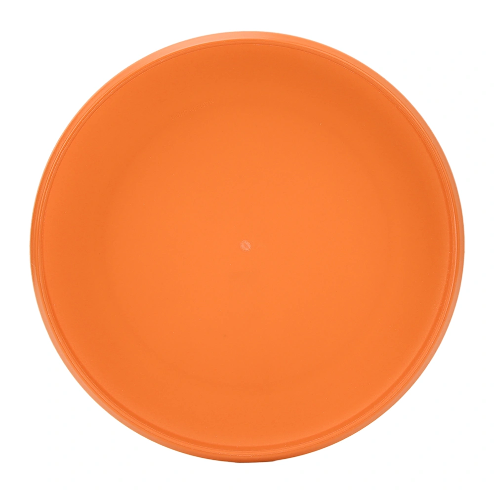 10.7in PE Sports Flying Disc for Adults Easy Catching Disc for Competitions Beach Backyard Lawn Park Camping Orange